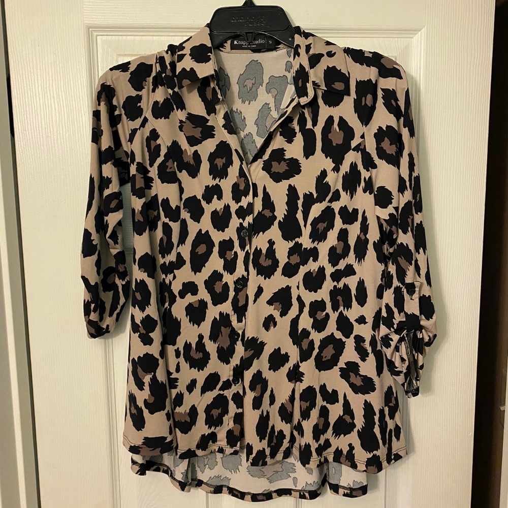 Leopard print shirt